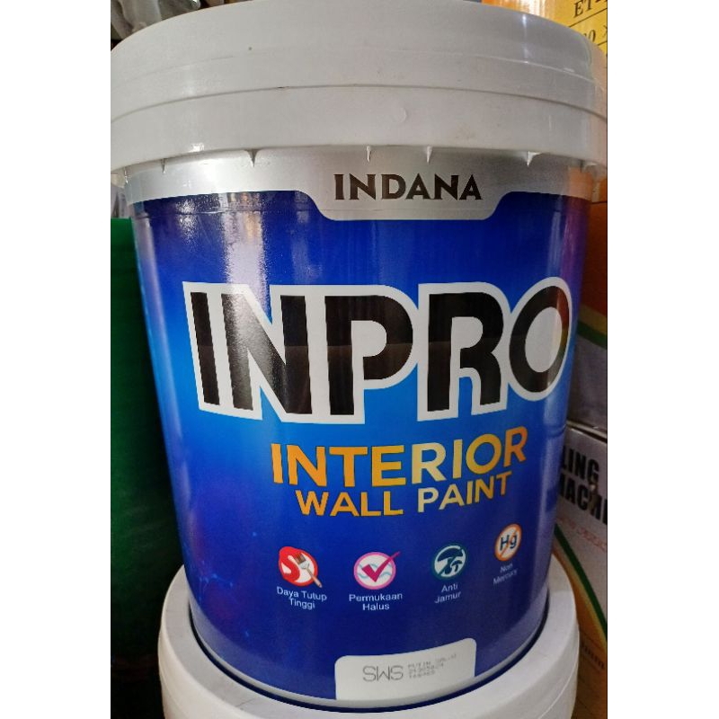 Cat Tembok Interior Inpro Pail Kemasan 20 Kg Wall Paint Interior