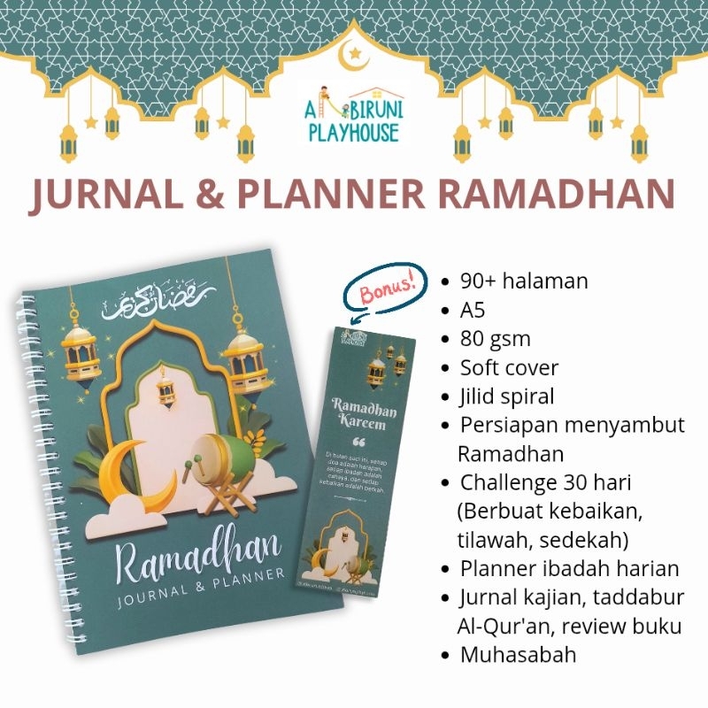 

Jurnal Planner Ramadhan