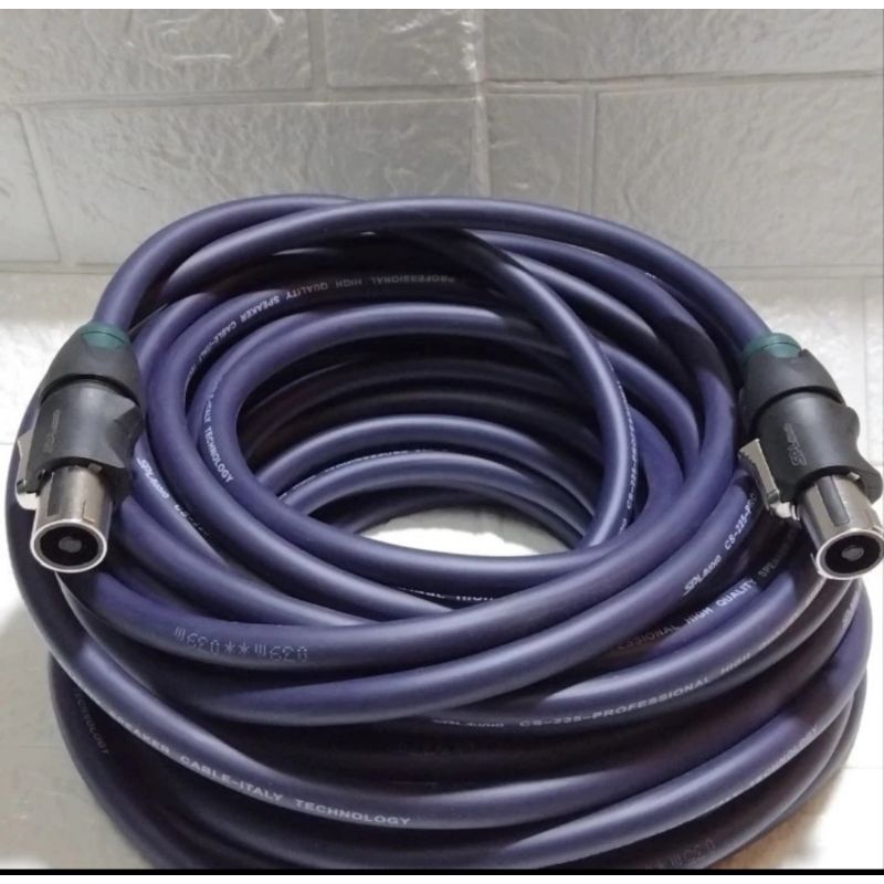 kabel speaker spl audio cs 225 2x2,5 sudah terpasang speaker spl
