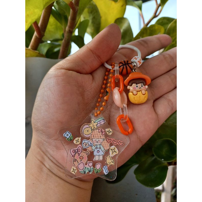 gantungan kunci lucu,gantungan kunci Oren keychan lucu, aksesoris murah ,gantungan hp,gantungan tas,