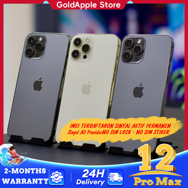 BC iPhone 12 Pro Max/12 Pro 128GB 256GB 512G IMEI Terdaftar Beacukai Sinval Permanen iPhone 12 Pro M