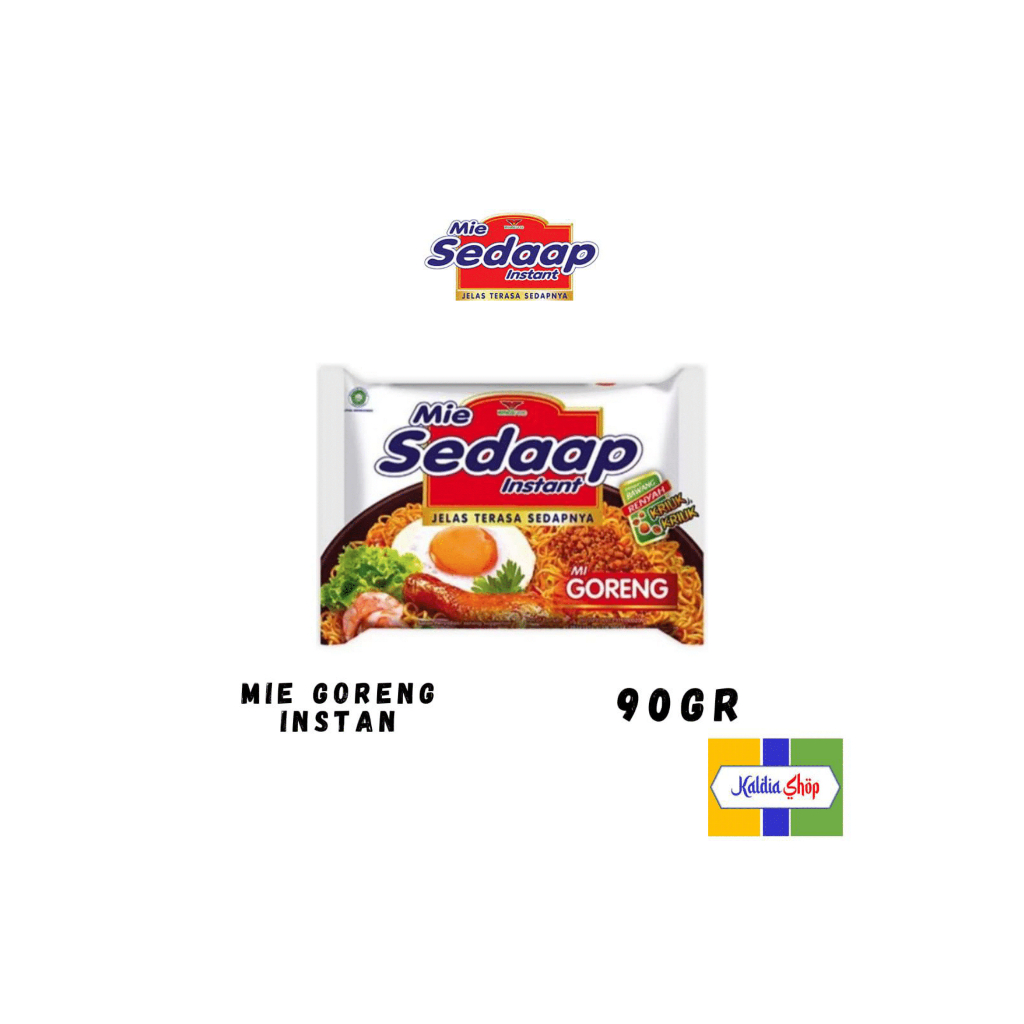 

Mie Goreng Sedaap Mie Instan Goreng 90gr
