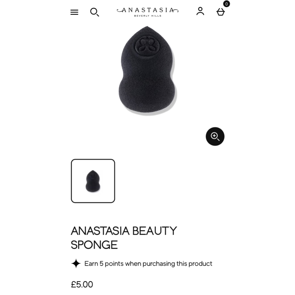 Anastasia Beverly Hills Beauty Sponge / ABH Makeup Face Foundation Beauty Blender