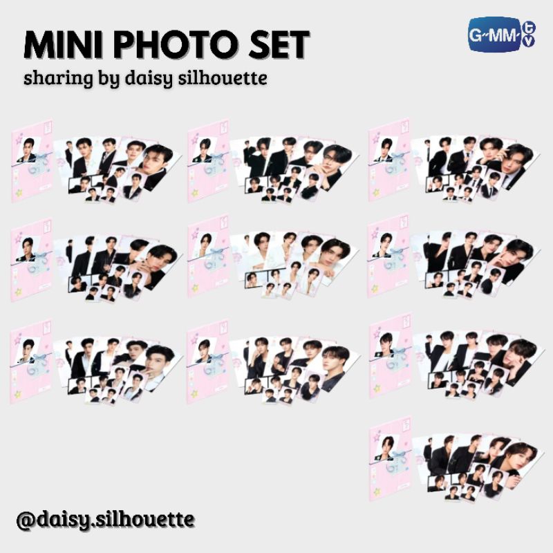 [READY] MINI PHOTO SET OFFICIAL || SHARING POSTCARD PHOTOCARD POLAROID PHOTO FILM || MINI PHOTO SET 