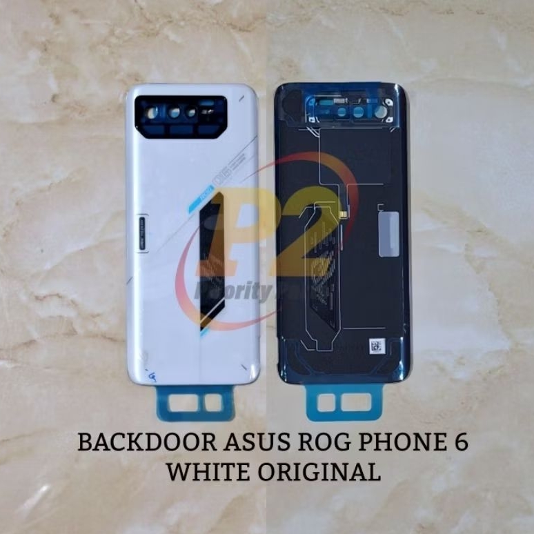 BACKDOOR ASUS ROG PHONE 6 WHITE ORIGINAL-TENCENT GAMES