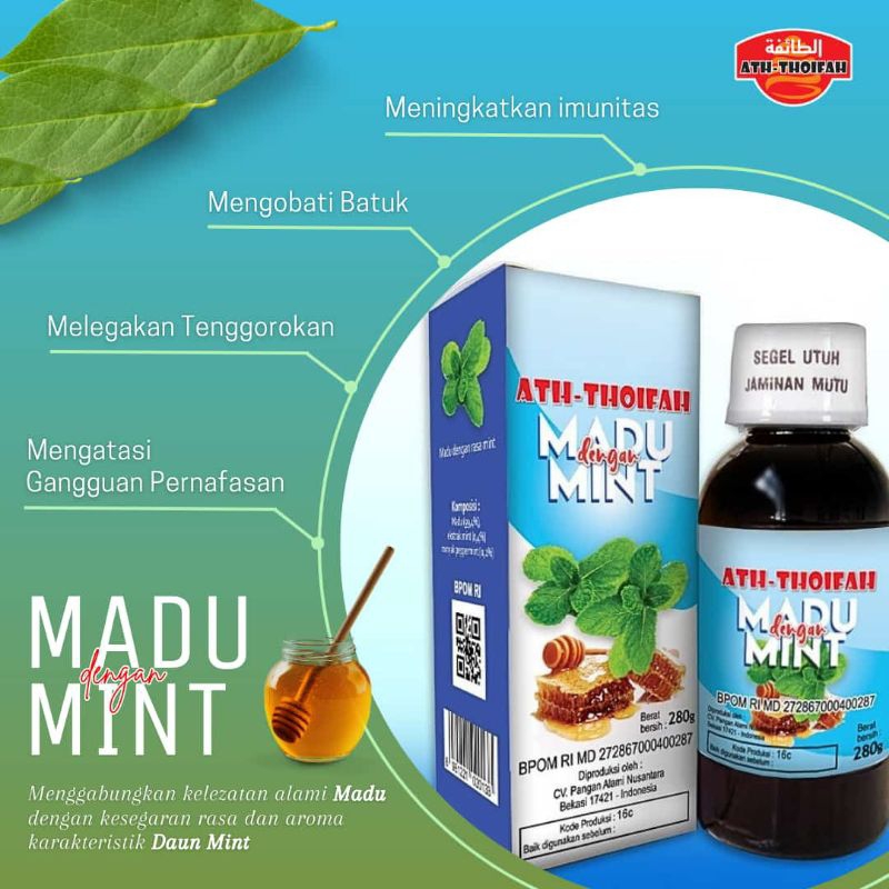 

MADU MINT ATH THOIFAH 280g