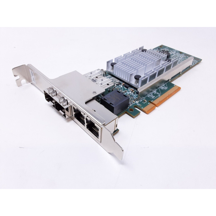 Lan Card Dual 2 Port SFP+ 10G RJ45 1G gigabit Broadcom Mikrotik