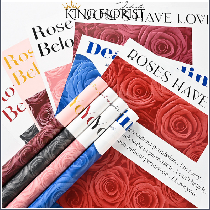 

Kertas Bunga Cellophane Paper Flower Wrap Buket 6164