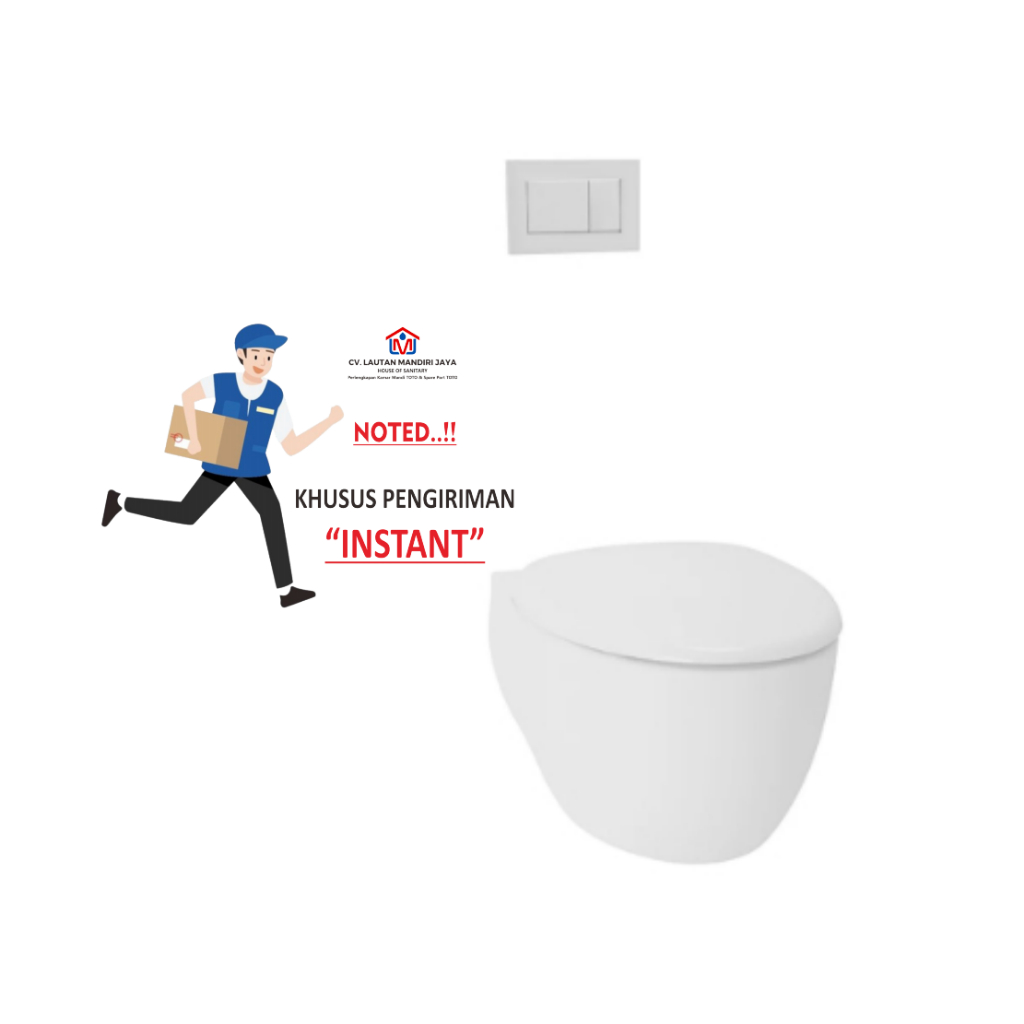 KURIR INSTANT Kloset Duduk TOTO CW812RJT2