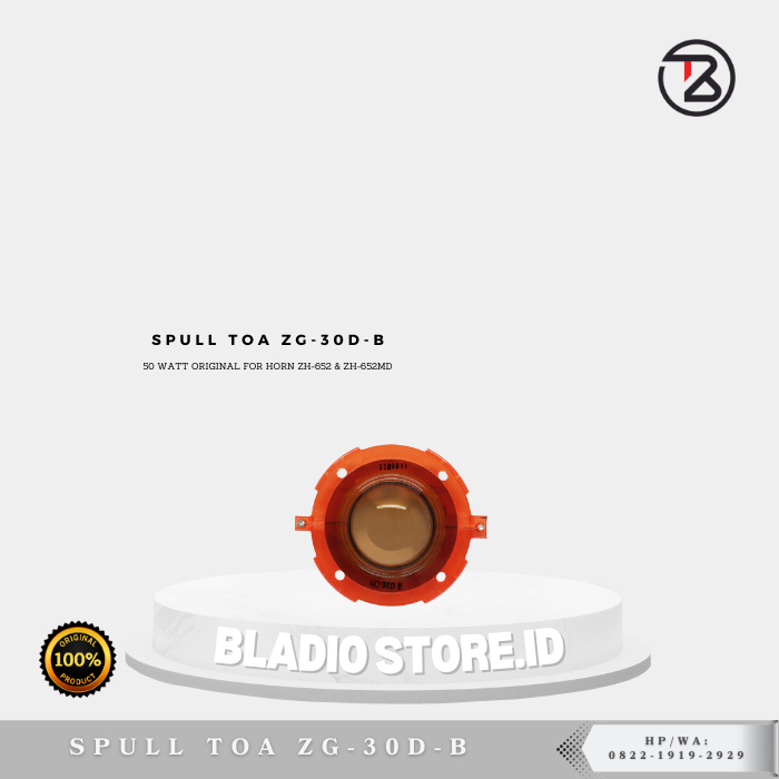 TOA Spull ZG-30D-B 50 WATT ORIGINAL For HORN ZH-652 & ZH-652MD
