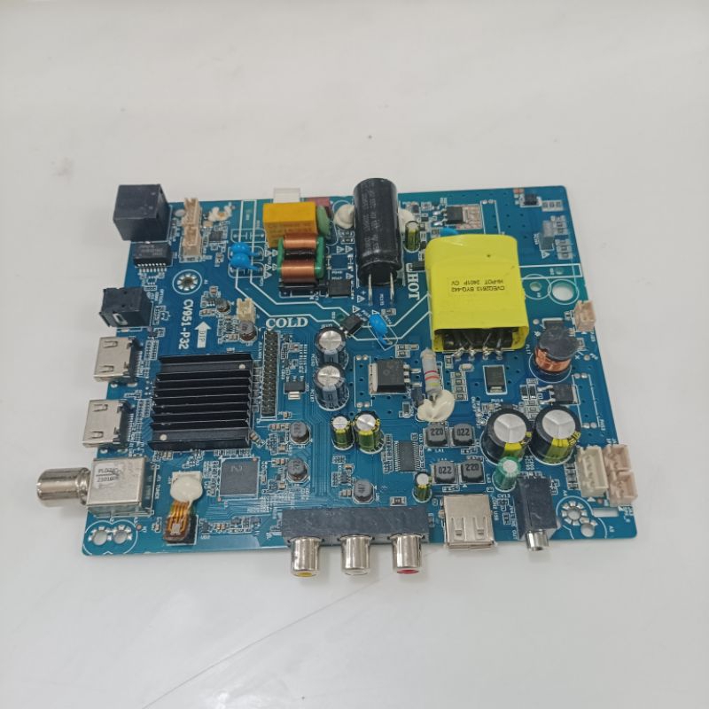 MAINBOARD TV LED SMART ANDROID POLYTRON PLD24CV1869 MB - MOBO - MODUL - MOTHERBOARD MESIN TV