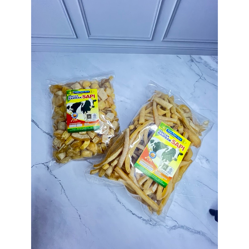 

Paket Bundling Krecek Rambak Sapi Mie dan Kotak 2 pcs kemasan 500gr