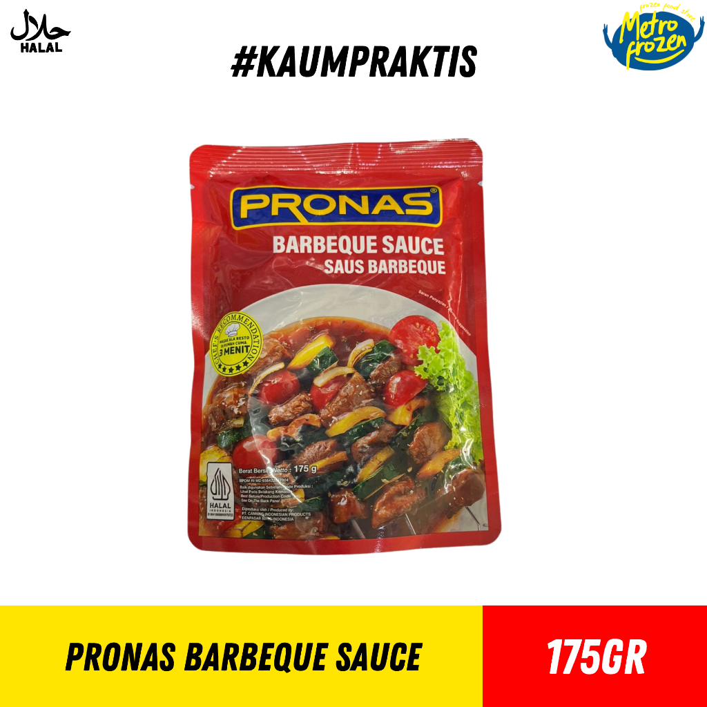 

PRONAS Berbeque Sauce 175gr Pronas Bumbu BBQ
