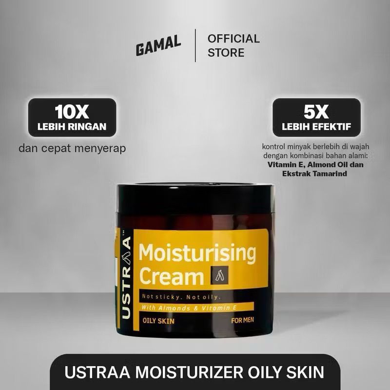 USTRAA DE-TAN MOISTURIZING CREAM BRIGHT & OILY SKIN