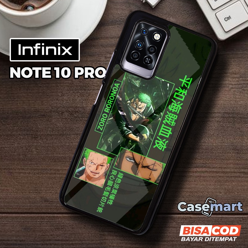 Case INFINIX NOTE 10 PRO Casing INFINIX NOTE 10 PRO [ZORO] Case Glossy Case Aesthetic Custom Case An