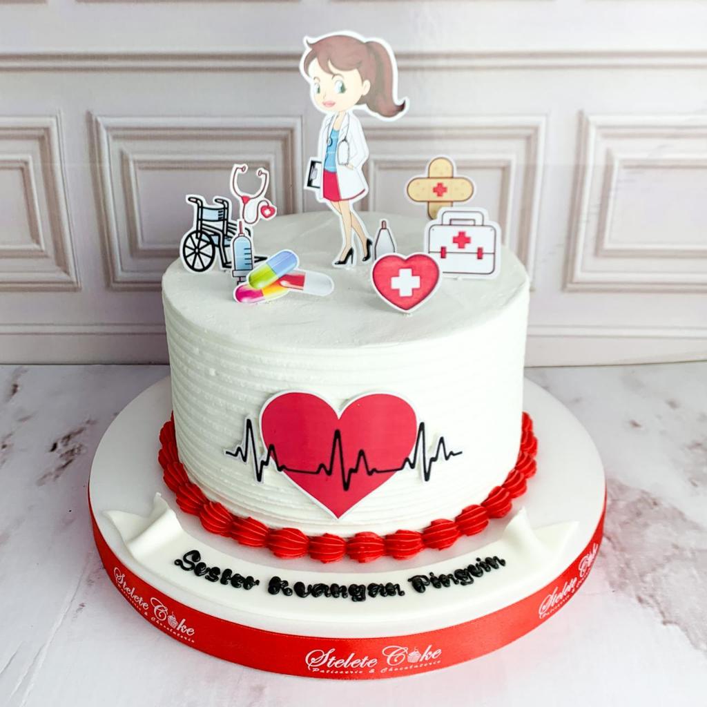 

Kue Ulang Tahun/Birthday Cake/Kue Ultah Tema Dokter/Kue Dokter/Kue Birthday Jakarta