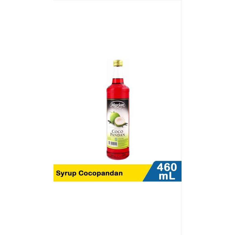 

Syrup Marjan boudoin Cocopandan 460ml