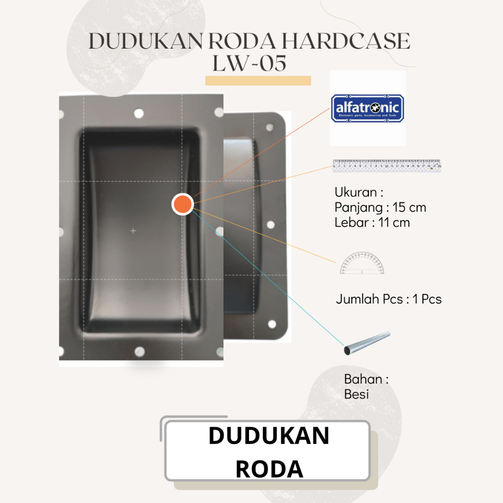 DUDUKAN RODA HARDCASE THANOS SY-LW05