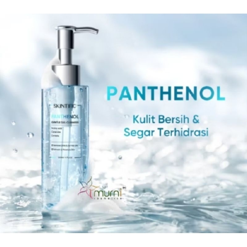 SKINTIFIC - Gentle Gel Cleanser 120ML | Facial wash Acnes Wash Sabun cuci Muka Acner Glowing