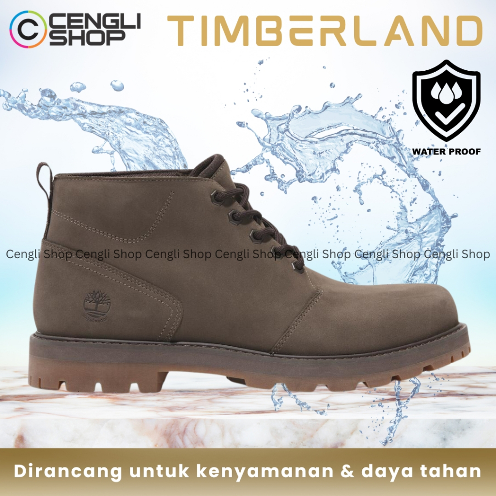 SEPATU TIMBERLAND PRIA ORIGINAL BOOT CHUKKA BRANDED ORI TERBARU TM13