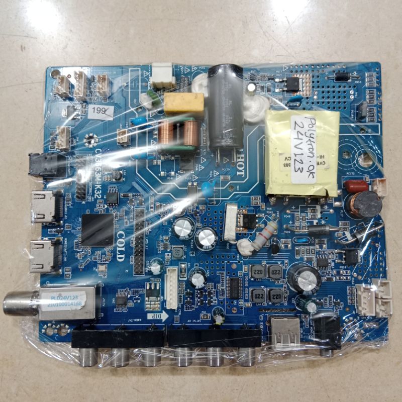 POLYTRON PLD24V123 DIGITAL TV / MB / MAINBOARD / MOTHERBOARD / MENBOARD / MOBO / BOARD / MODUL TV / 