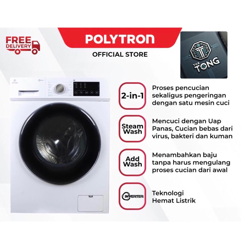 MESIN CUCI POLYTRON 11 KG (PFL-1105-H)