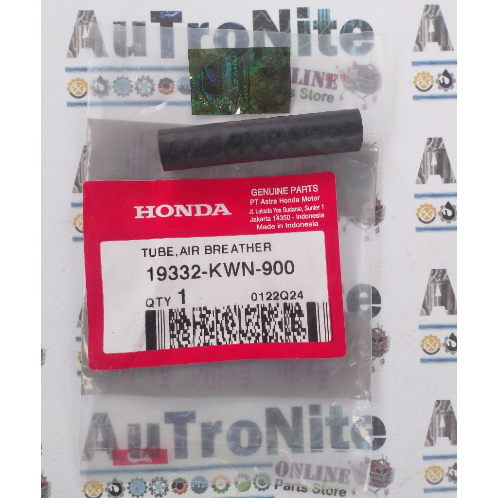 Selang Radiator Tube Hose Air Breather 19332-KWN-900 Original Honda Air Blade Vario PCX SH 125 ADV 1