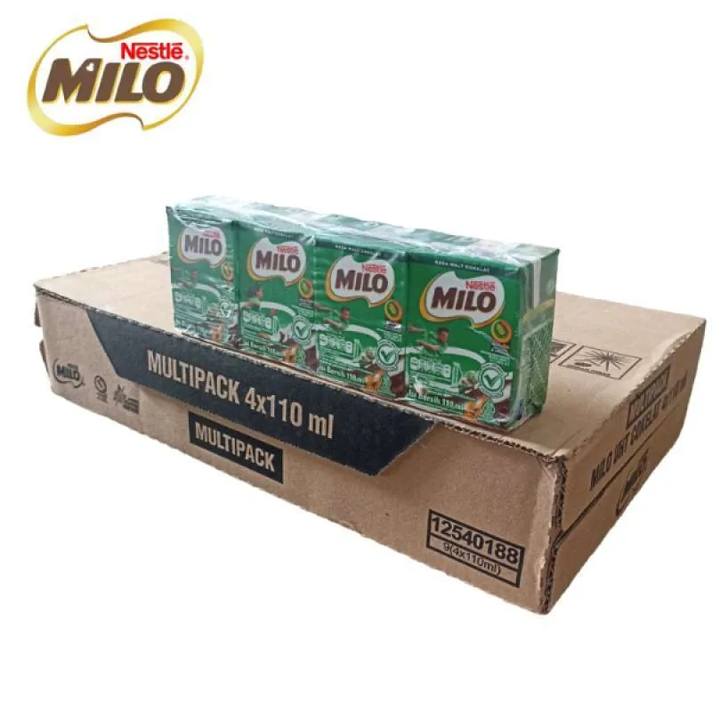 Susu Milo UHT 110Ml - 1 Dus Isi 36 Kotak