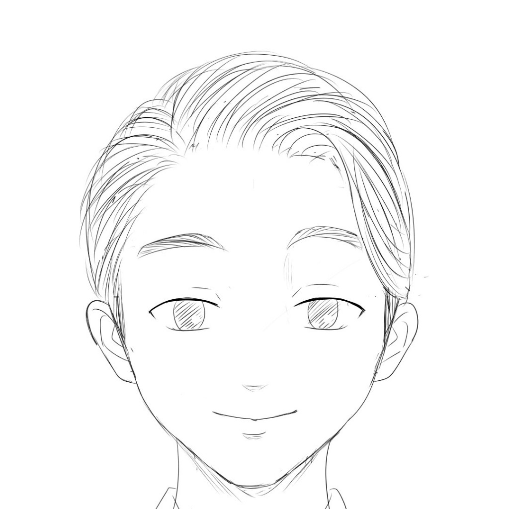 Jasa gambar sketsa seperti di gambar