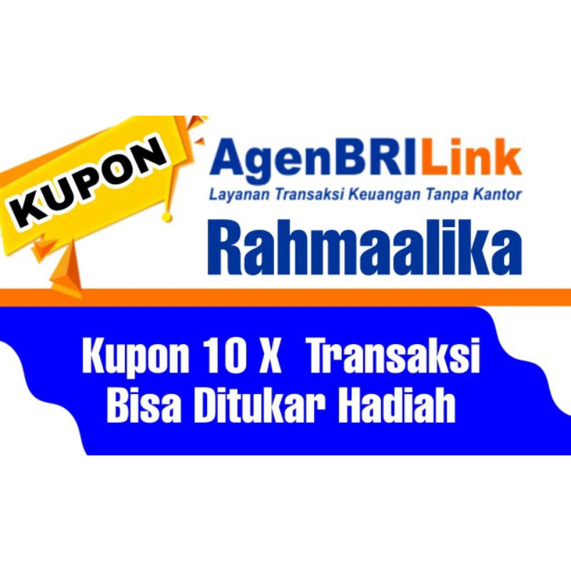

KUPON AGEN BRI LINK CUSTOM