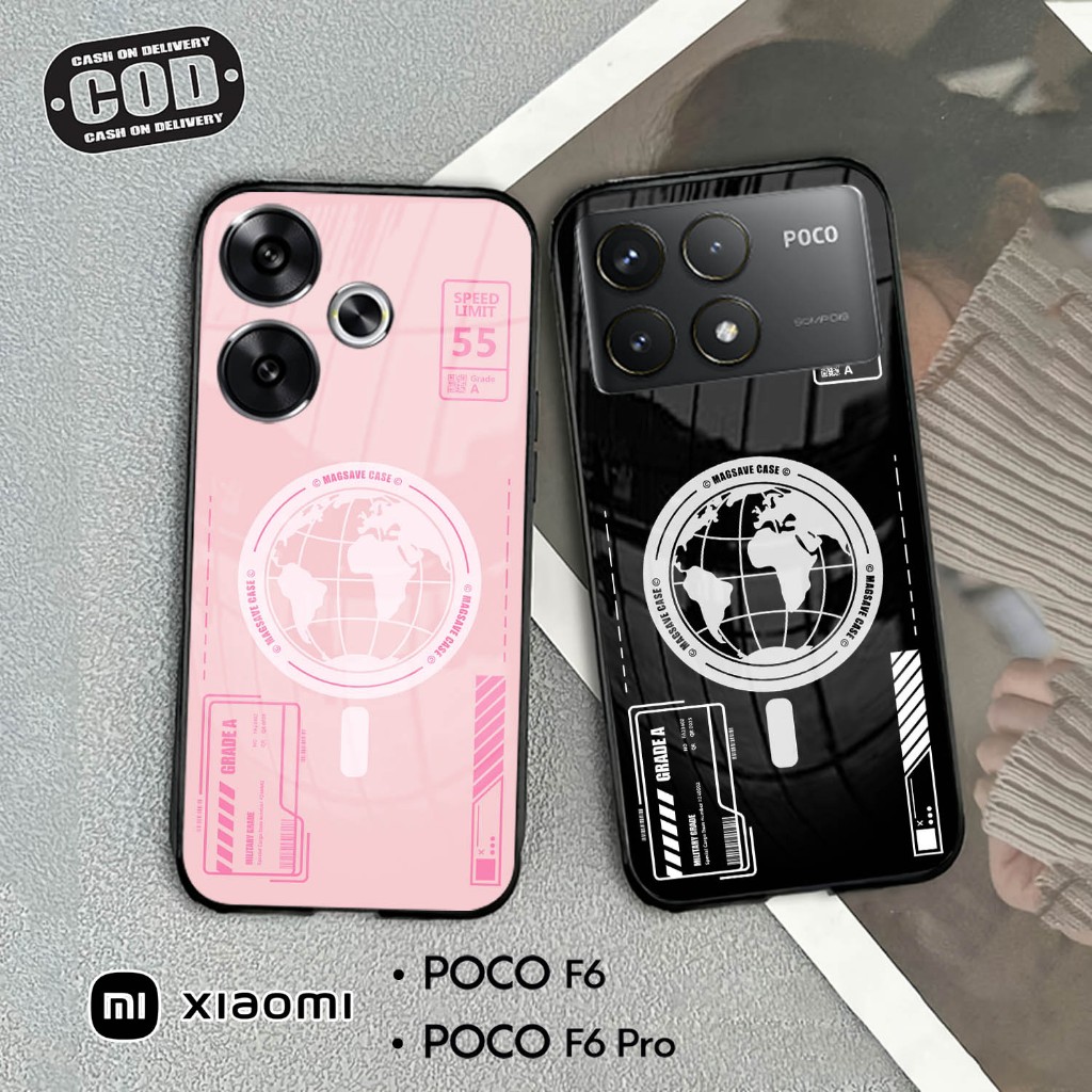 Softcase Kaca For POCO F6 & POCO F6 PRO - Case Handphone POCO F6 & POCO F6 PRO [T132].