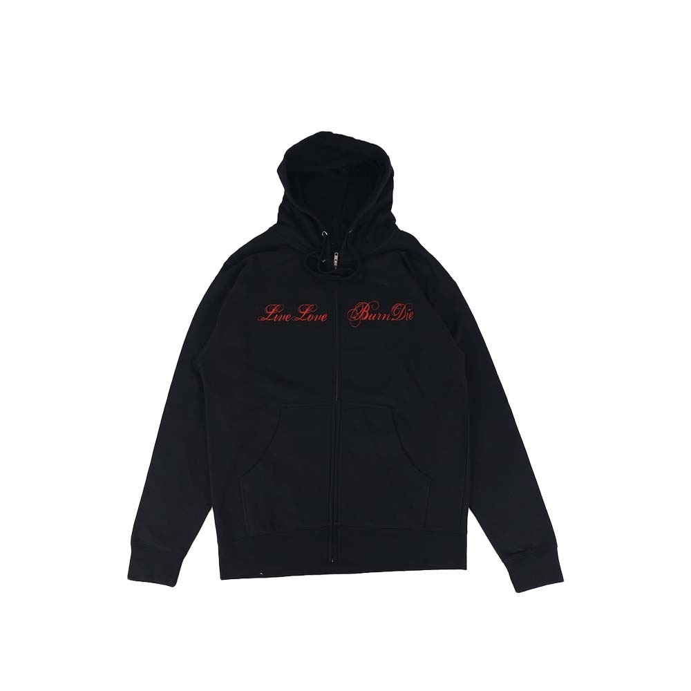 Atreyu Live Love Burn Die Zipper Hoodie Black