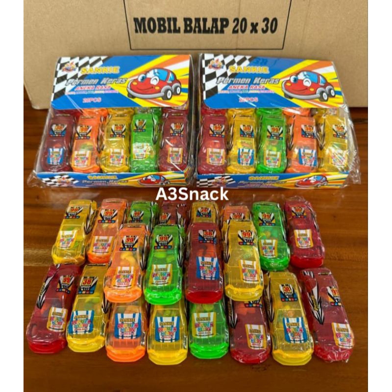 

sankie permen keras berhadiah mobil balap 1 pack isi 20 pcs