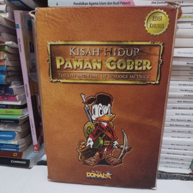 BUKU KISAH HIDUP PAMAN GOBER THE LIFE AND TIMES OF SCROOGE MCDUCK EDISI KHUSUS SET