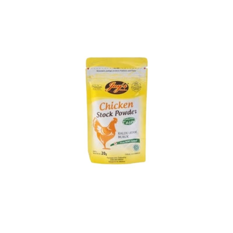 

JAYS CHICKEN STOCK POWDER PCH 20 GR 8997014383798