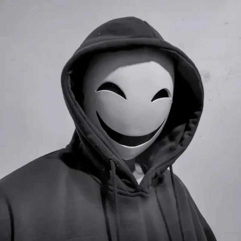 Black Bullet Mask Topeng Cosplay Anime Jepang/Topeng Wajah Penuh/Topeng Halloween