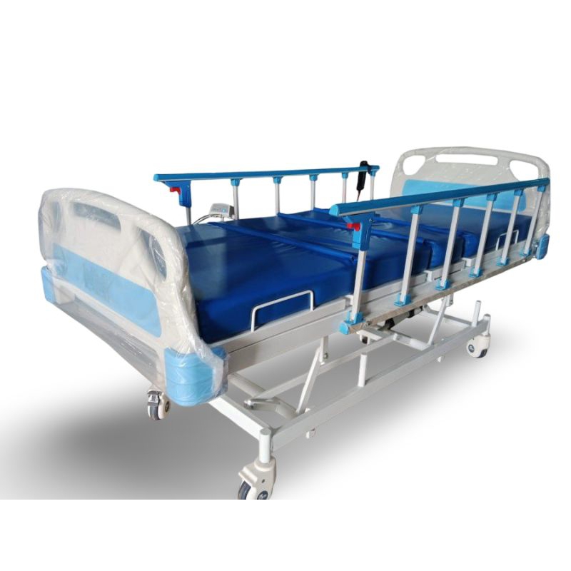 Bed Pasien Electric dengan 3 Fitur Remote | Ranjang Rumah Sakit Premium | Tempat Tidur Pasien Electr