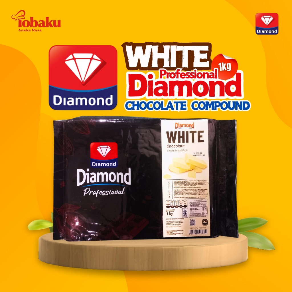 

DIAMOND Professional - WHITE Chocolate Compound 1kg _