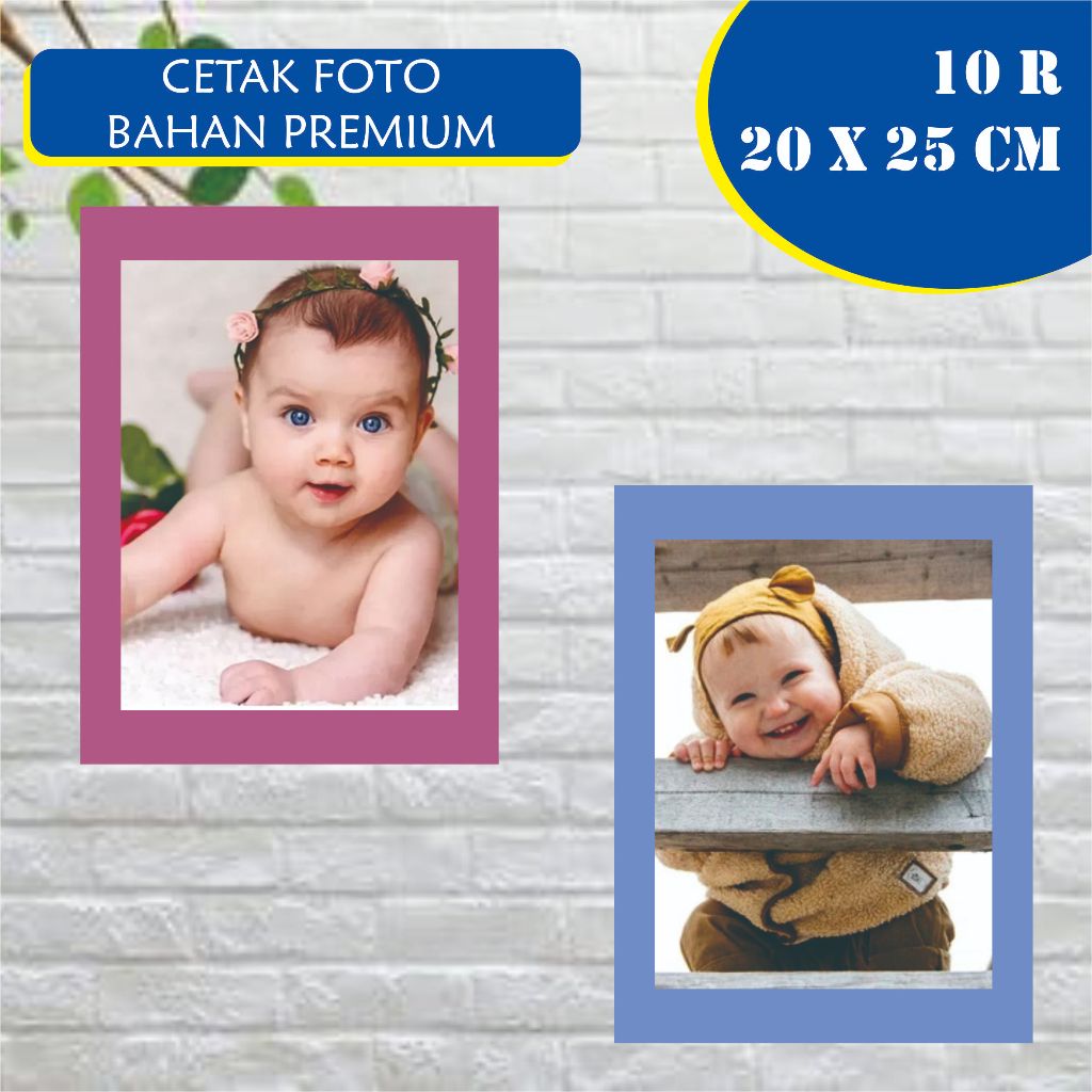 CETAK FOTO PREMIUM UKURAN 10R / A4 BAHAN DOFF 260gsm