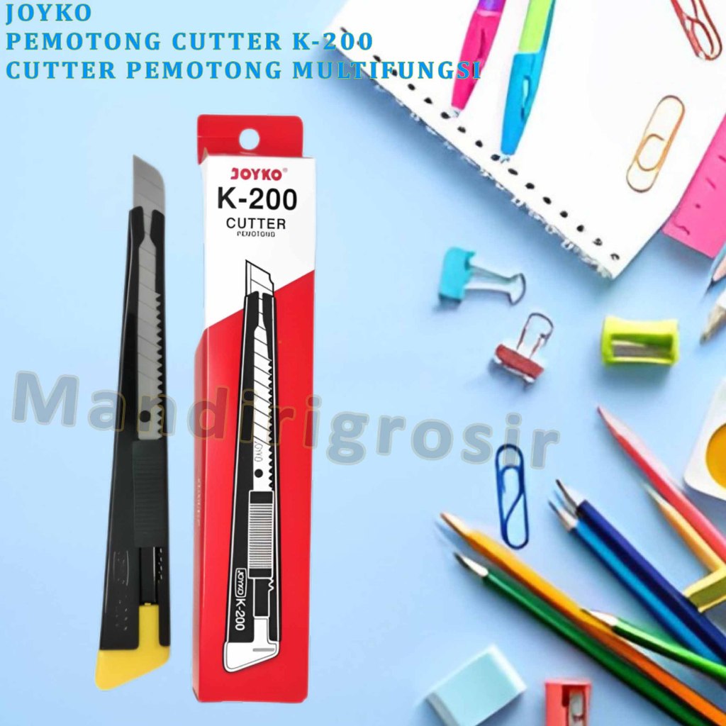 

Cutter Alat Pemotong Multifungsi * Joyko * Cutter Pemotong * K-200
