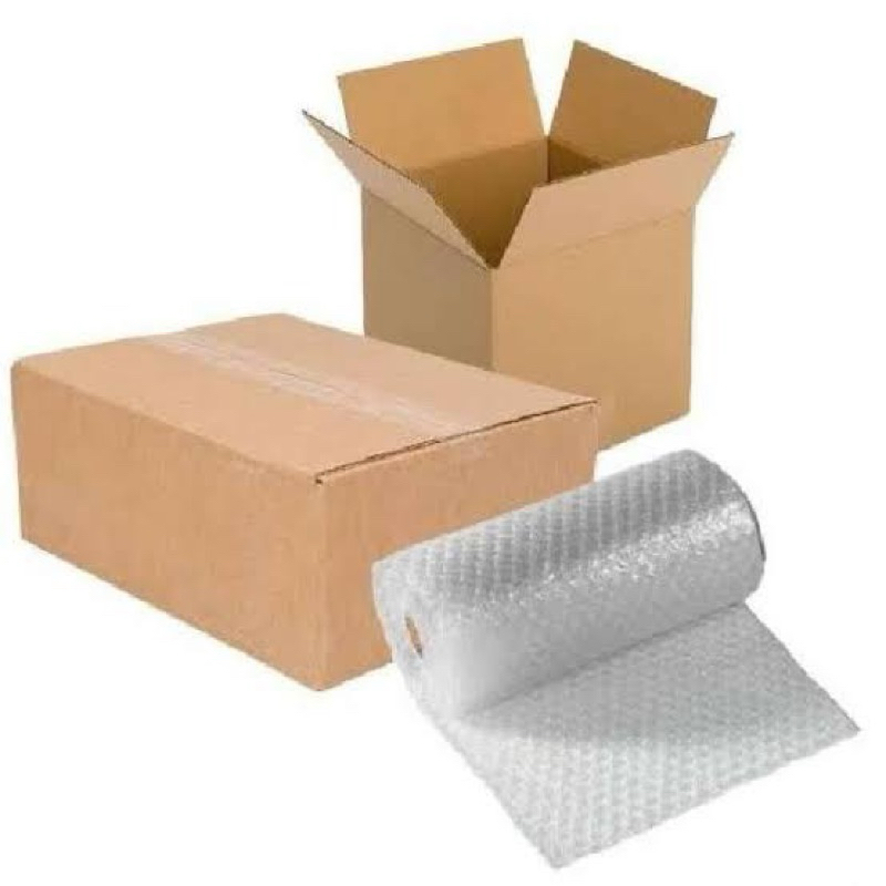 

Aiu Extra Packing Bubble Wrap Box Kardus Free Sticker Fragile