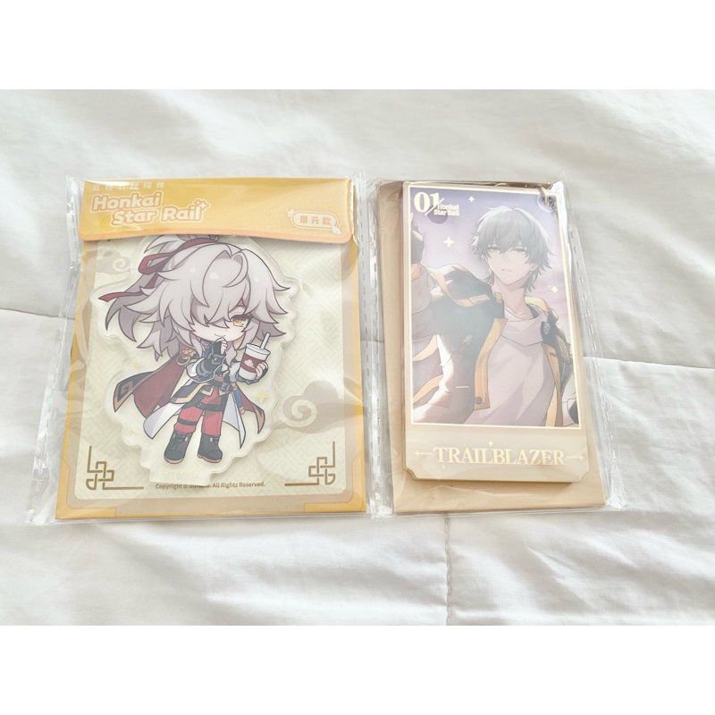 [NEW] genshin + hsr keychain pendant photocard polaroid dr ratio star rail freminet raiden shogun xi