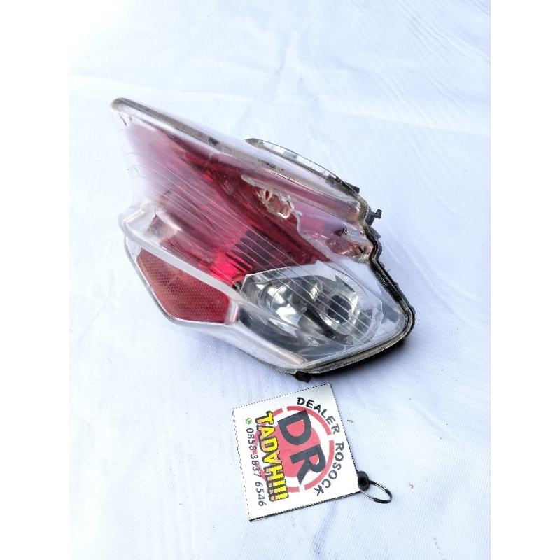 STOP LAMPU BELAKANG MIO SOUL KARBU ORIGINAL BEKAS