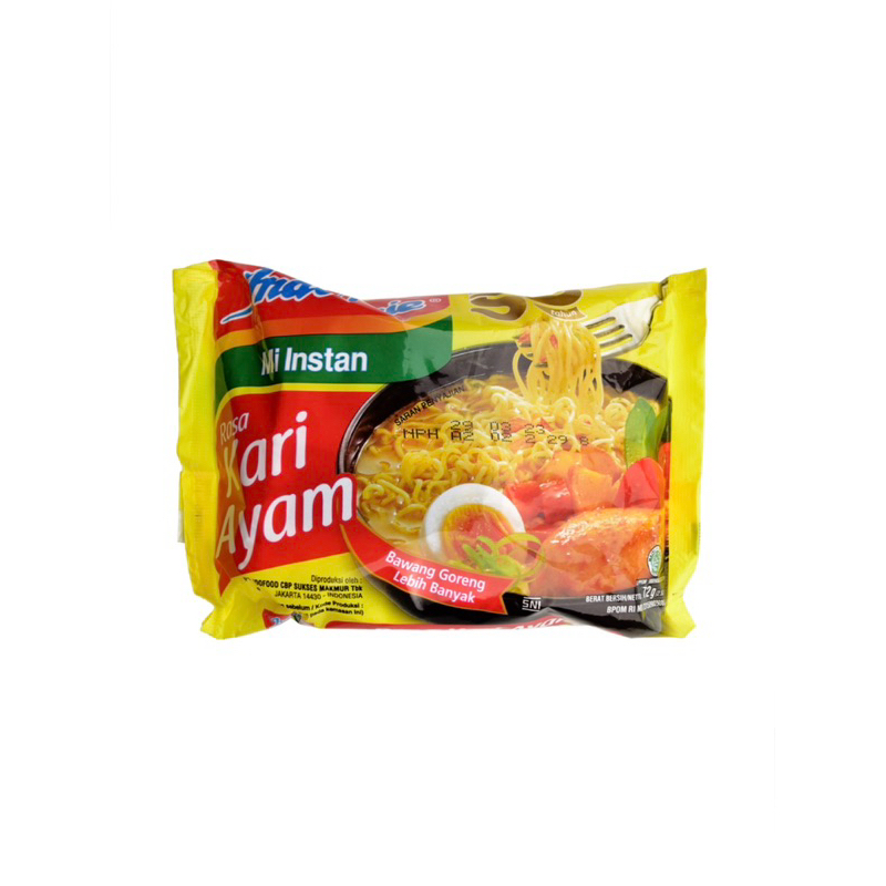

Indomie Mie Instan Kari Ayam 70 gram