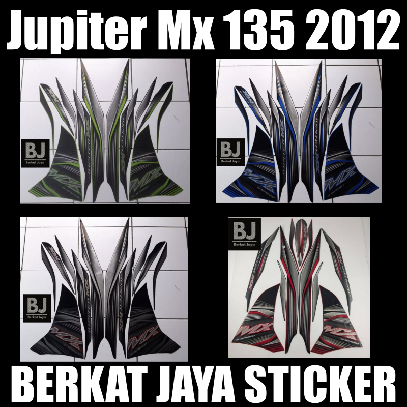Striping Sticker Yamaha Jupiter Mx 135 2012