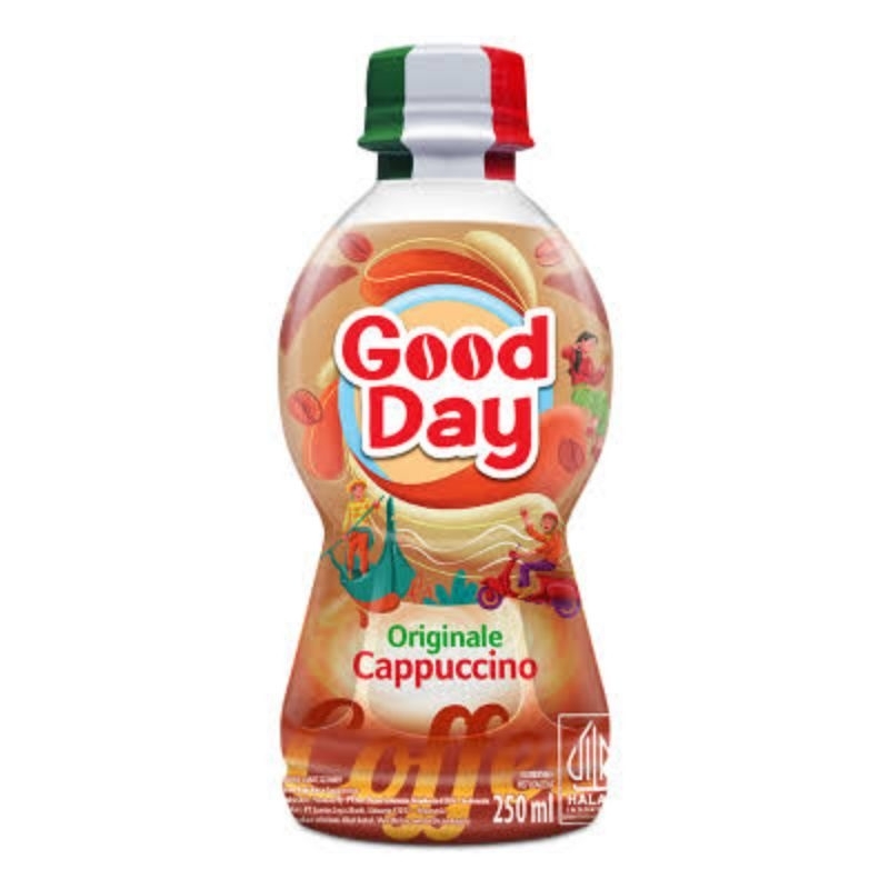 

good day / goodday cappucino botol