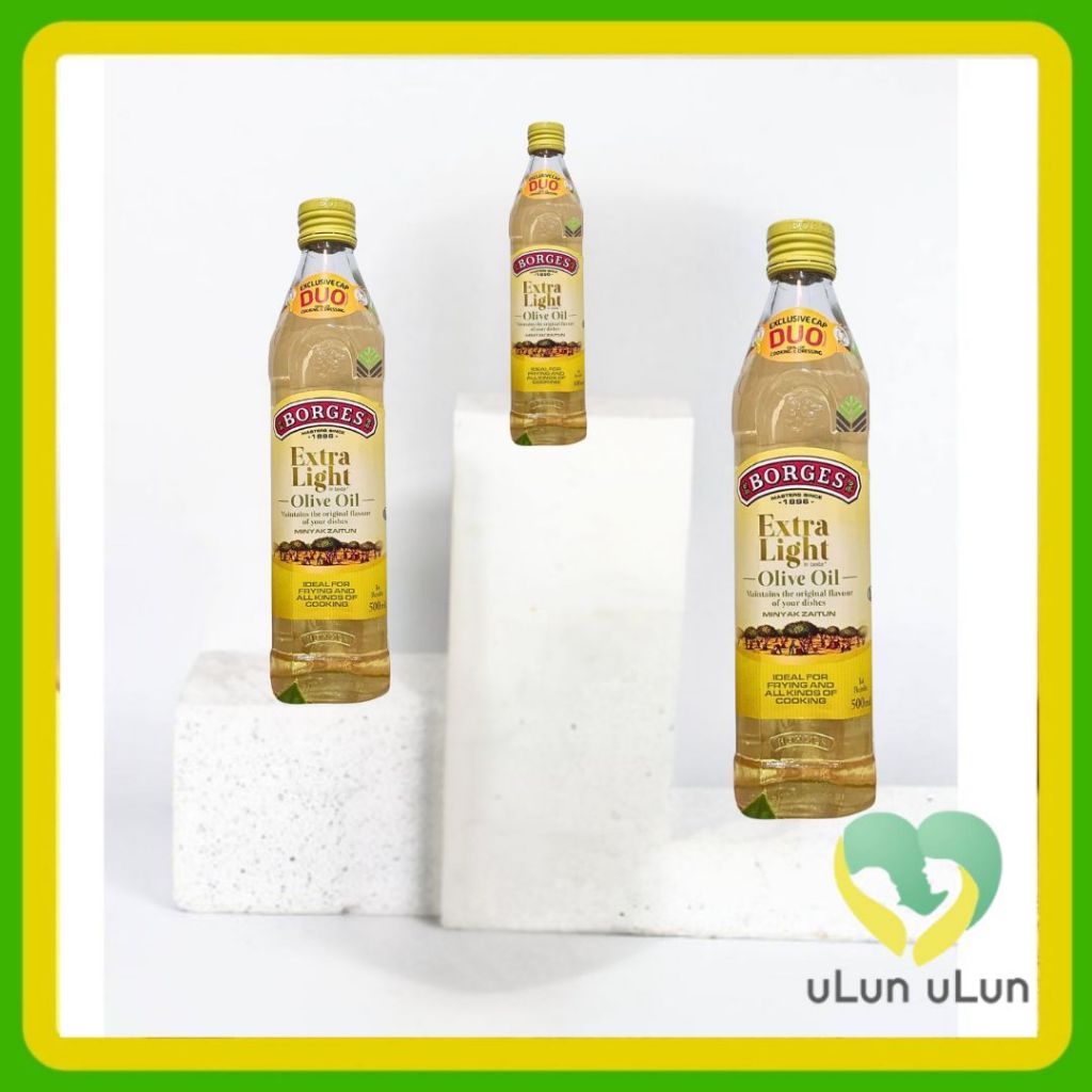 

Ulun Ulun Borges Extra Light Olive Oil 250 dan 500 ml
