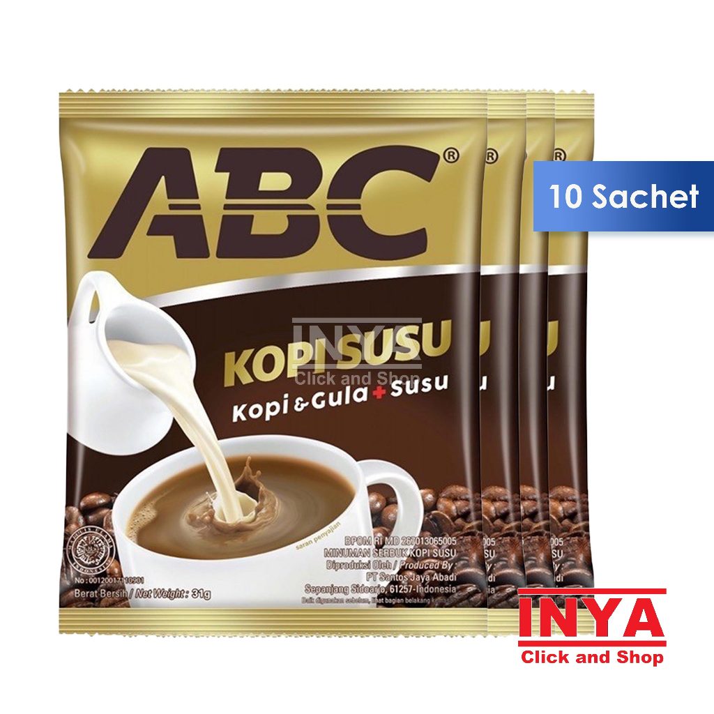 

ABC Kopi Susu 10x30gr Renceng - Instant Coffee