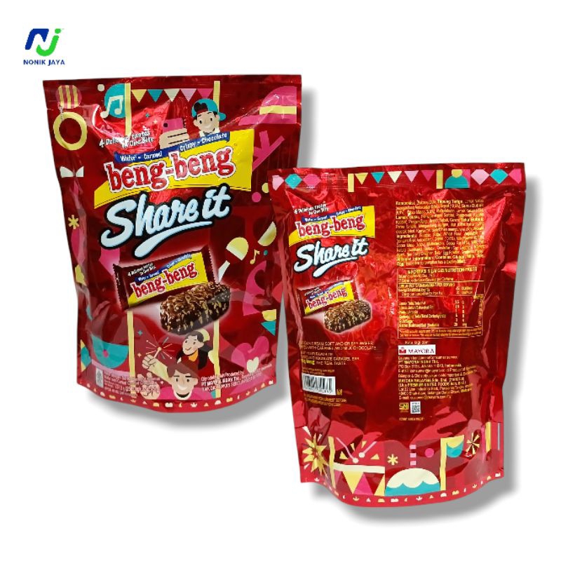 

Beng Beng Extra Cokelat Caramel Share It Pack Isi 25 Bungkus@10g