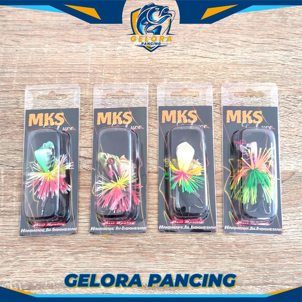 UMPAN CASTING JAWS FROG || IKAN TOMAN DAN GABUS || MKS (Uk. 3,5 cm)